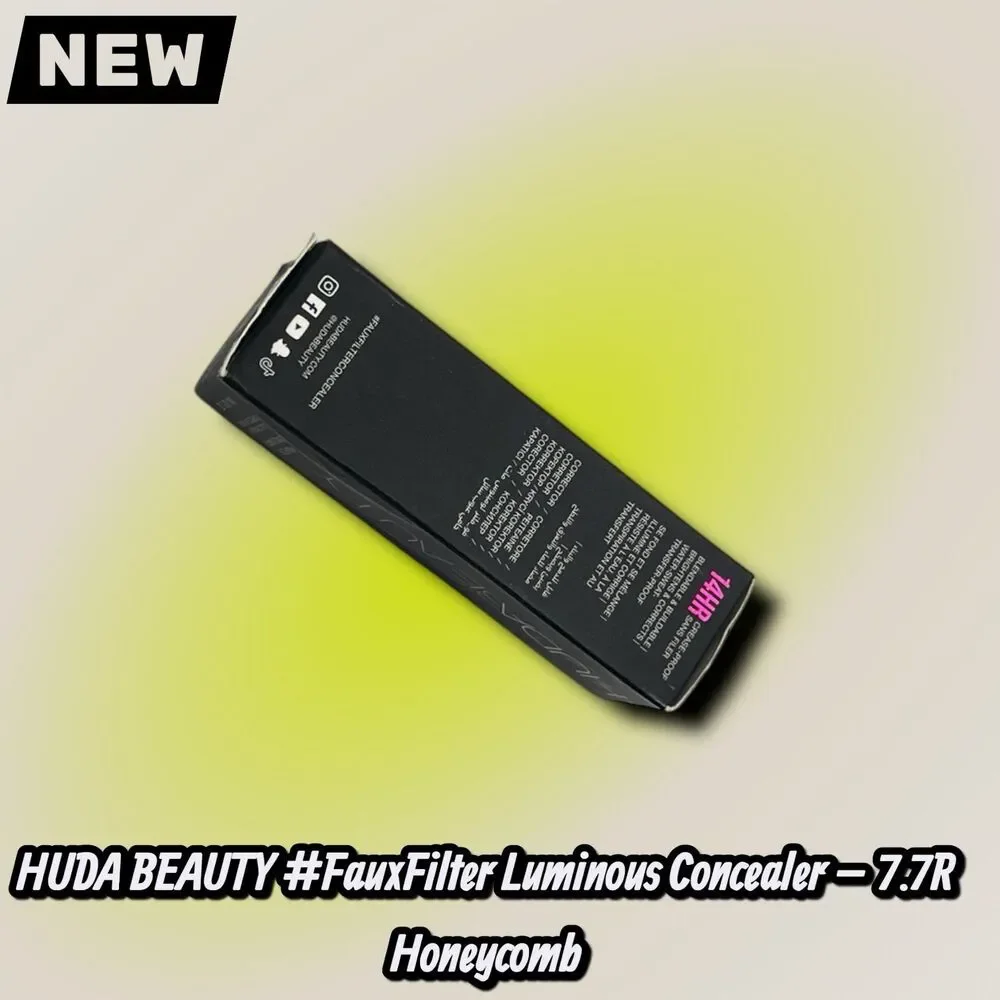 NEW HUDA BEAUTY #FauxFilter Luminous Matte Buildable Coverage Crease Proof Conce